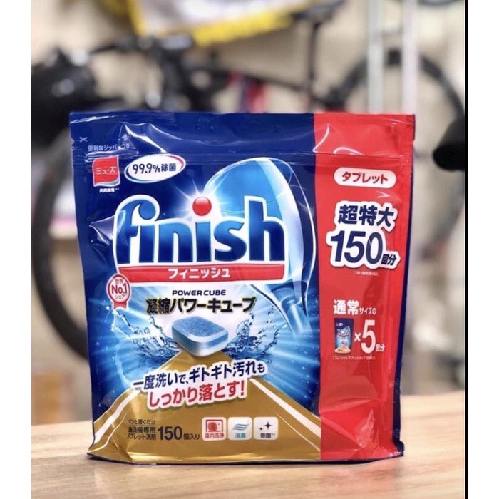 Viên rửa bát Finish Nhật túi 150 viên